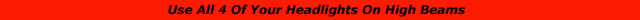 all your head lights